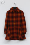 SHUSHU TONG double collar long coat aw21co07 orange